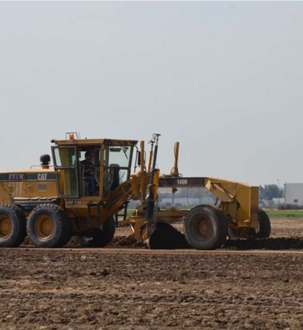 grading by denny mcowen in visalia, ca